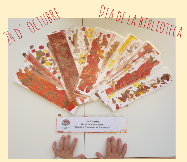 Marcapáginas de otoño