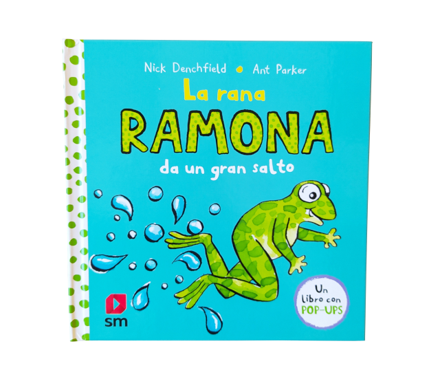 La rana Ramona da un gran salto