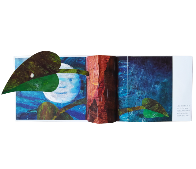 La pequeña oruga glotona