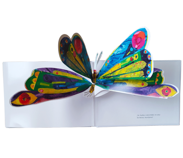 La pequeña oruga glotona