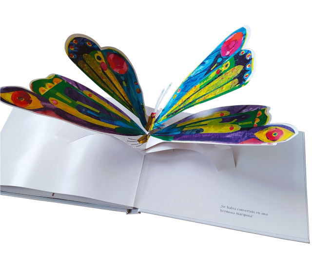 La pequeña oruga glotona