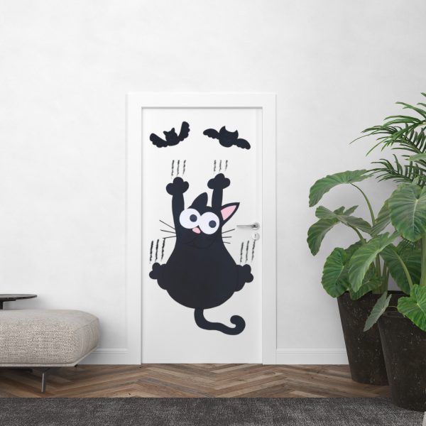 Molde gato halloween