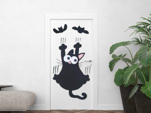 Molde gato halloween