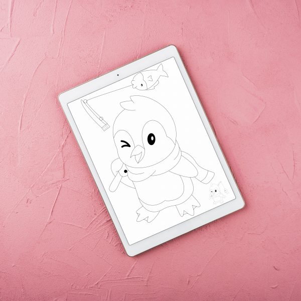 Molde pingüino