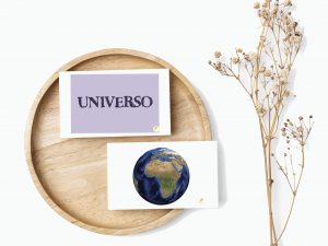 Tarjetas vocabulario del universo