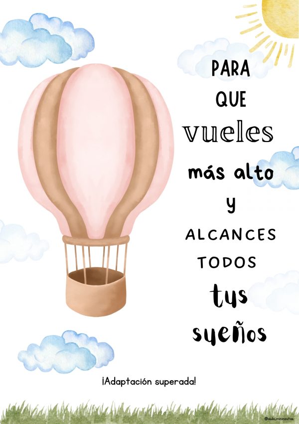 Tarjeta adaptación superada