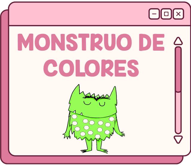 monstruo de colores