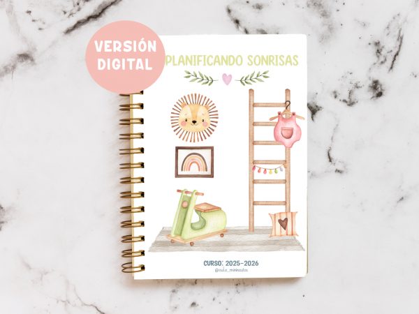 Cuaderno para seños y maestras infantil - Digital