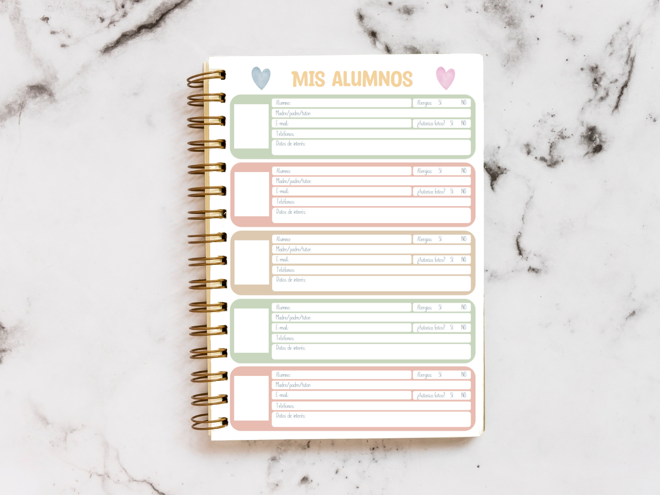 Cuaderno para seños de infantil 0-3 años