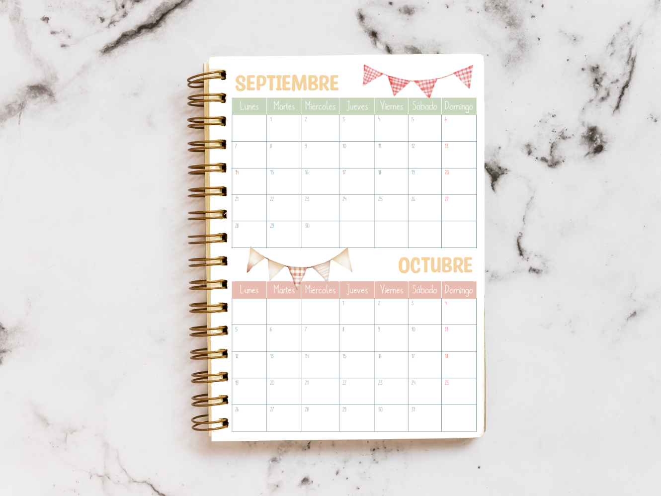Cuaderno para seños de infantil 0-3 años