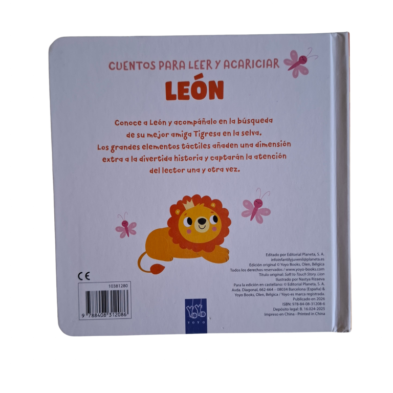 Cuentos para leer y acariciar LEÓN